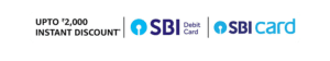 Bright Sale is Live banner promoting instant discounts up to ₹2,000 on SBI debit cards, encouraging shoppers to save more during ongoing sales events.