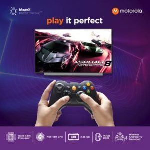 Motorola 139cm (55 inch) Ultra HD (4K) LED Smart Android TV with