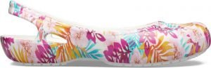 Crock Women Multi Color Flats Sandal Pink Side