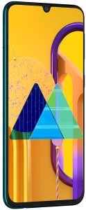 Vibrant smartphone display with colorful geometric designs and a yellow background, showcasing the latest mobile device offer. Perfect for tech enthusiasts and shoppers looking for the best deals.
