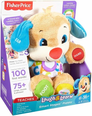 Fisher-Price Laugh & Learn Smart Stages Puppy(Multicolor)