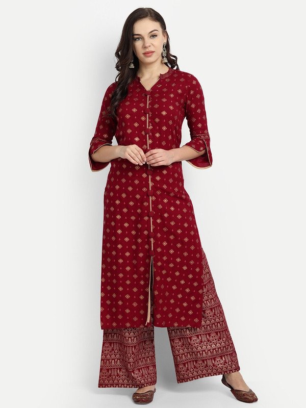 Feliza Women Kurta Palazzo Set