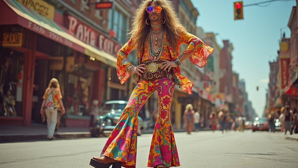 bell bottom fashion revolutionized rock