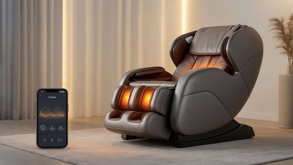 Luxury massage chair with infrared heat, remote control, and modern ergonomic design for ultimate relaxation and wellness. Shop top massage lounge chairs at Sale is Live now.