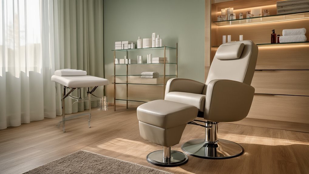versatile spa treatment chair
