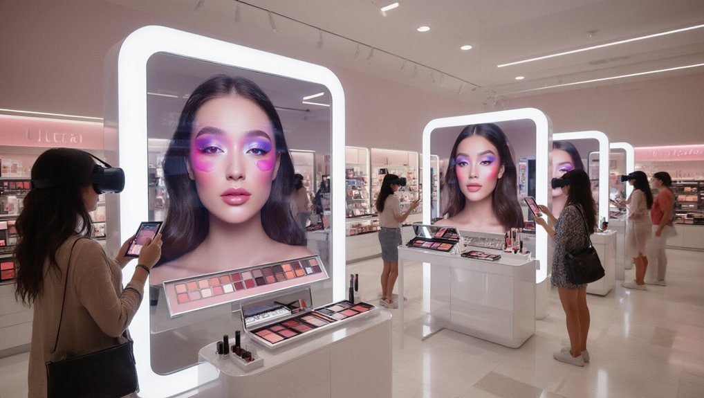 virtual reality beauty tryouts
