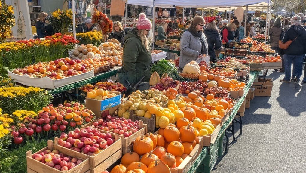 thanksgiving week festive farmers markets