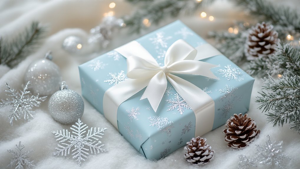 25 Worthy Christmas Gift Box Ideas to Wow - Sale is Live - 2026 elegant snowflake themed christmas gift box