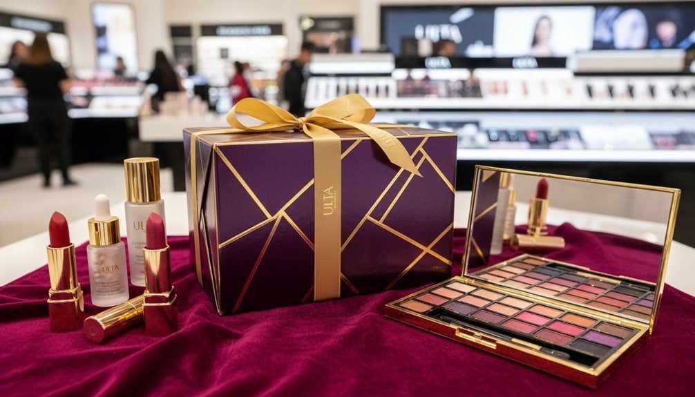Luxurious makeup gift set with lipsticks, eyeshadows, and skincare, perfect for special occasions or holiday gifts at Optima. Shop now for exclusive beauty deals and limited-edition collections.