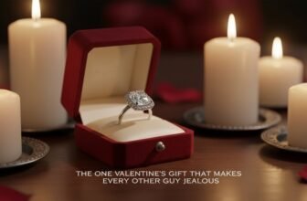 Valentine's Day jewelry sale, romantic gifts, diamond ring, engagement ring, luxury jewelry, perfect gift ideas, special occasion presents.