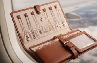 travel jewelry organizer roll