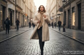 women s faux fur winter coat chic luxury affordable