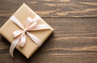 Beautifully wrapped gift box with a satin ribbon, perfect for affordable birthday gifts for women, ideal for celebrating special occasions and showing appreciation.