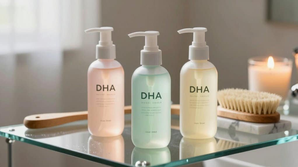 dha lotion concentration skin protection