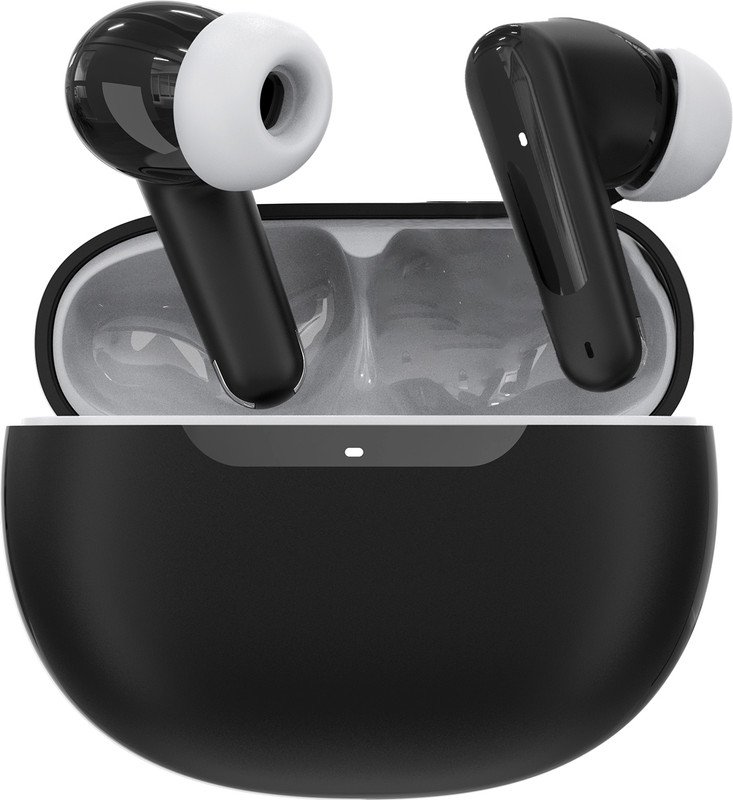 Digiwins ROCKPODS with Zen ENC Mic 35H Battery Life Low Latency Gaming Made in India 5.3v Bluetooth(Jet Black, True Wireless)