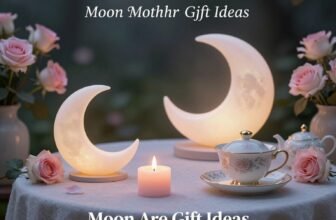 Moon Phase Mother’s Day Gift Ideas for moms obsessed with lunar-themed presents. Unique moon-shaped decor and gifts perfect for celebrating moms on special occasions like Mother’s Day.