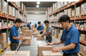 online warehouse sales process mechanics summarized