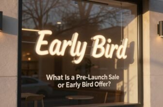 pre launch sale early bird offer
