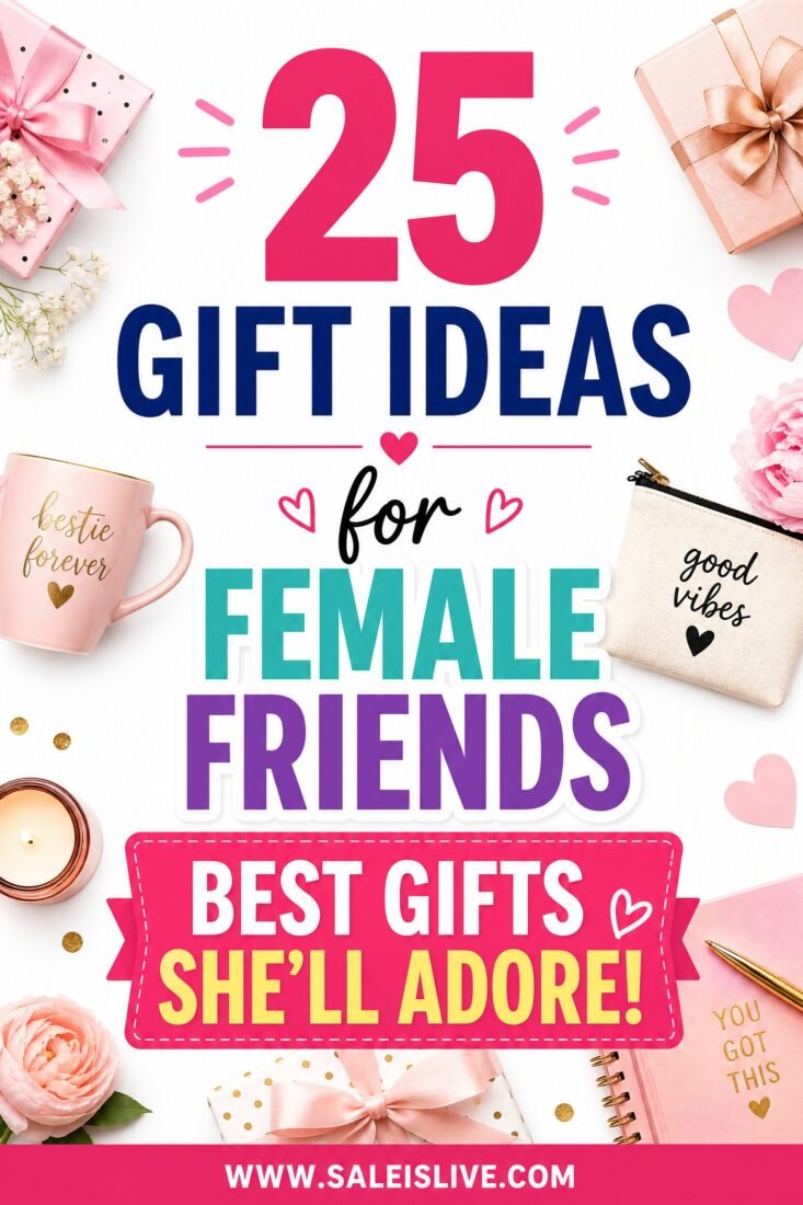 25 Gift Ideas for Female Friends to Show You Care