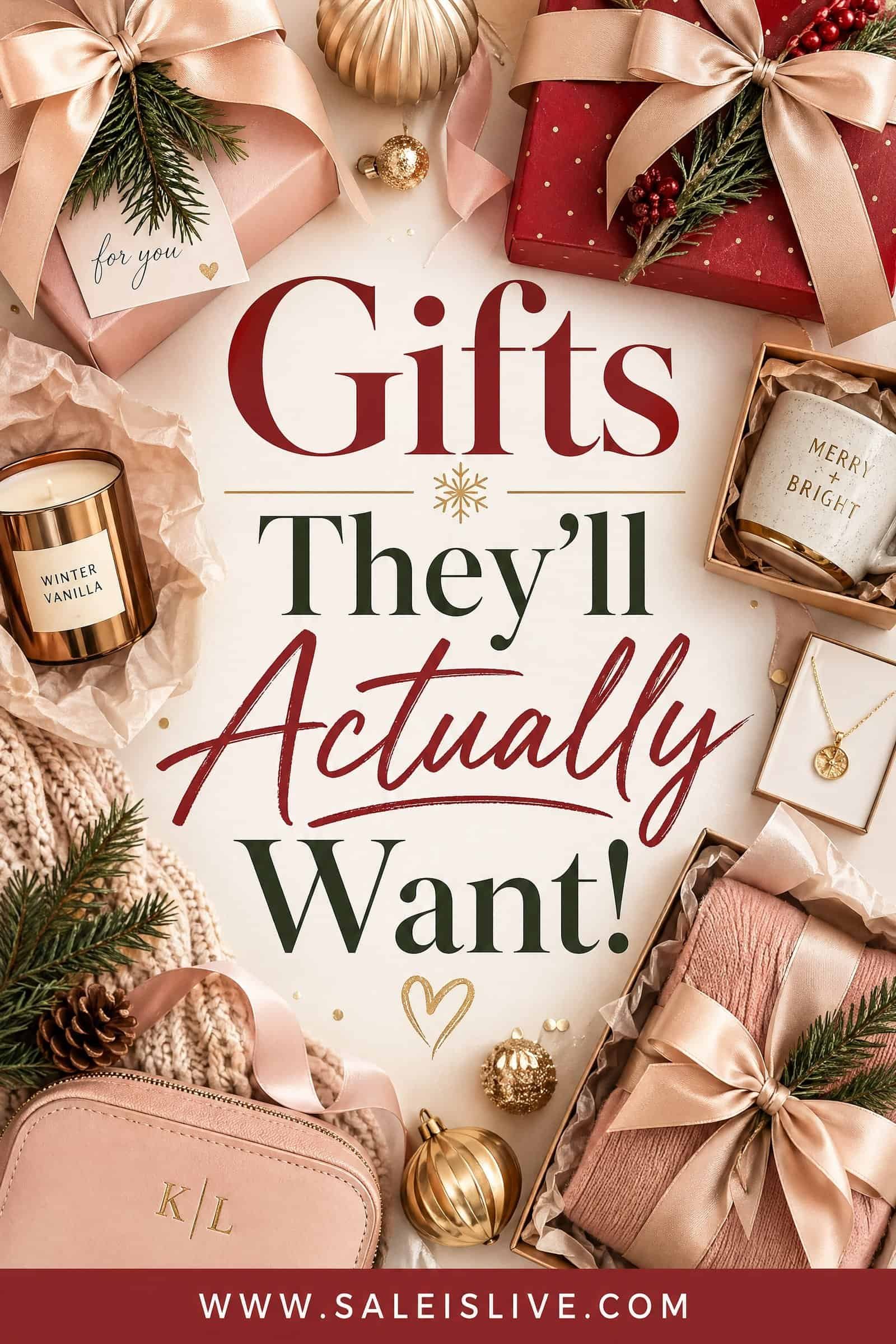 Festive gifts and holiday decorations