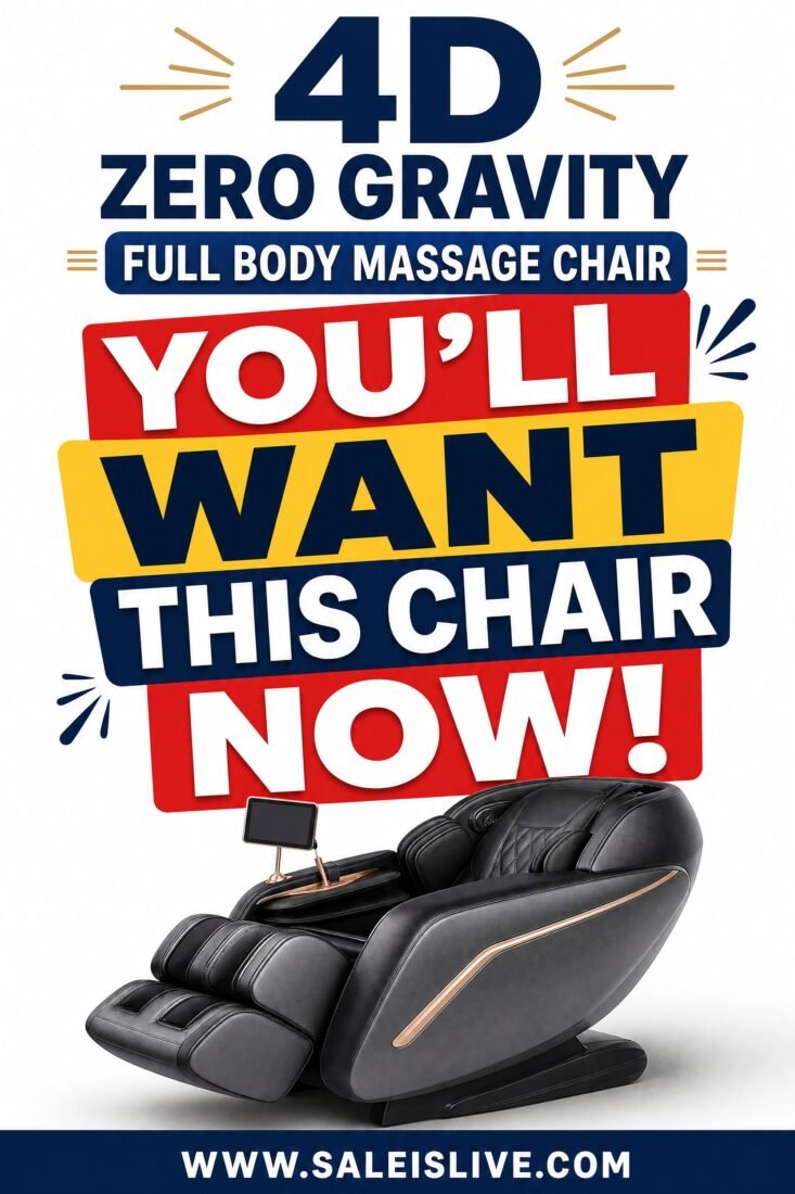 4D Zero Gravity Full Body Massage Chair