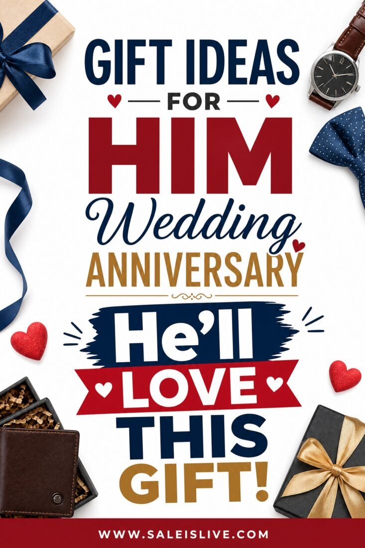 Gift Ideas for Him on Wedding Anniversary
