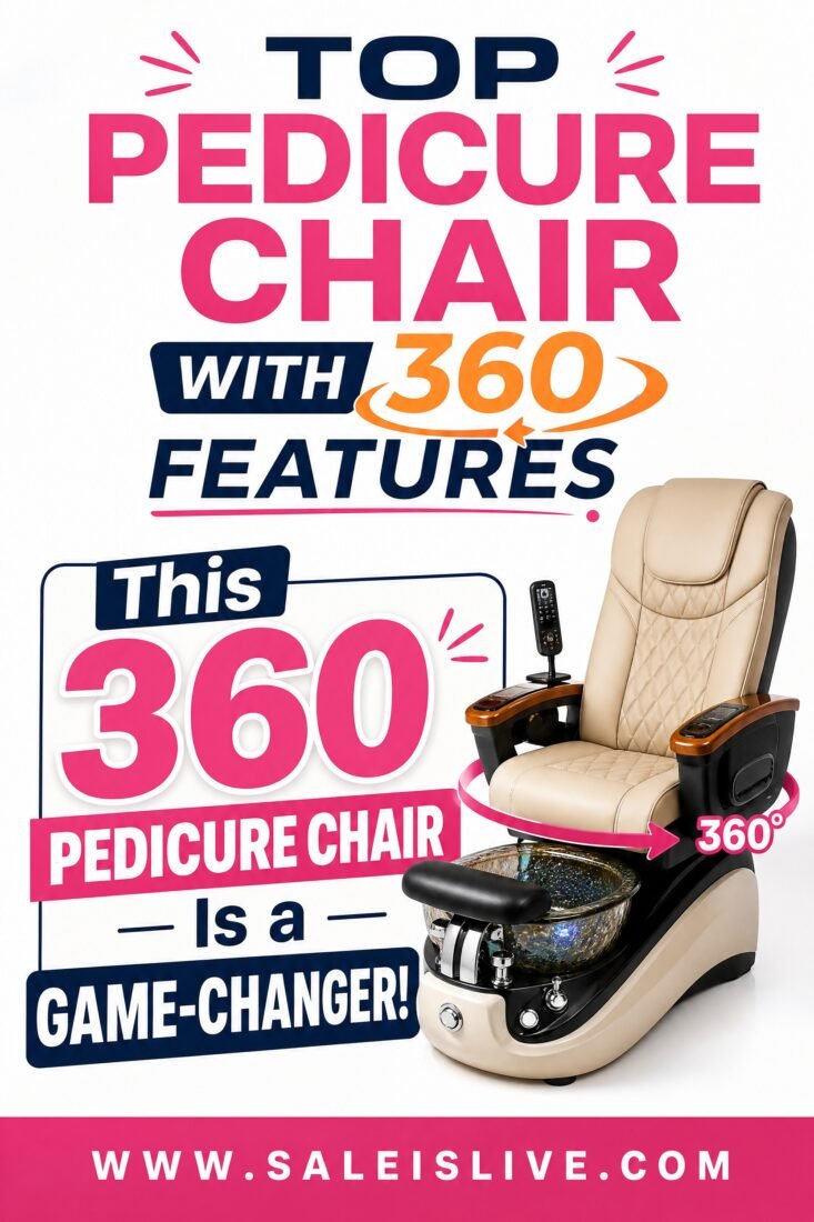 Top Pedicure Chair with 360 Features