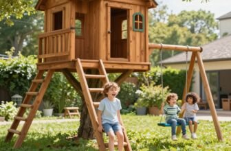 backyard outdoor kids play area