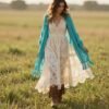 bohemian outfits trending 2025