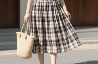 summer plaid skirt outfit ideas 2025