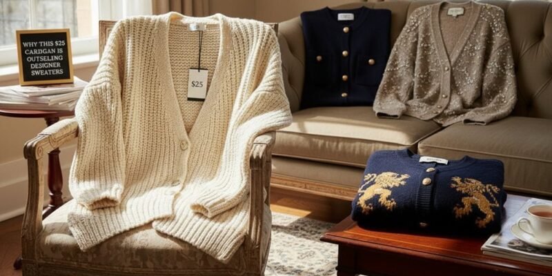 Why This $25 Cardigan Is Outselling Designer Sweaters