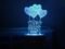 3D Illusion Love Baloon Happy Birthday Design Night Lamp