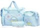 Baby Bucket Diaper Changing Bag Set Multi Color