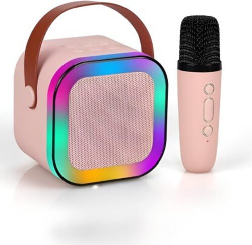 Wembley Rechargeable Karaoke Mic with Speaker for Singing