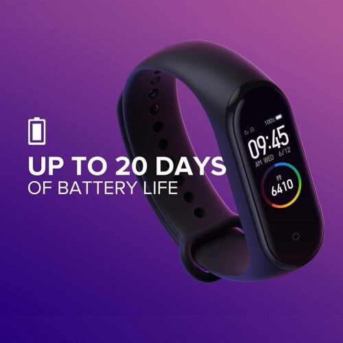 Mi Smart Band 3 vs 4 Black Color