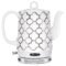 BELLA Electric Ceramic Tea Kettle with Detachable Base