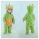 Flannel Attractive Dinosaur Style Jumpsuit Hooded Romper