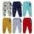 Kids Cotton Printed Multicolor Pajamas Pack of 6