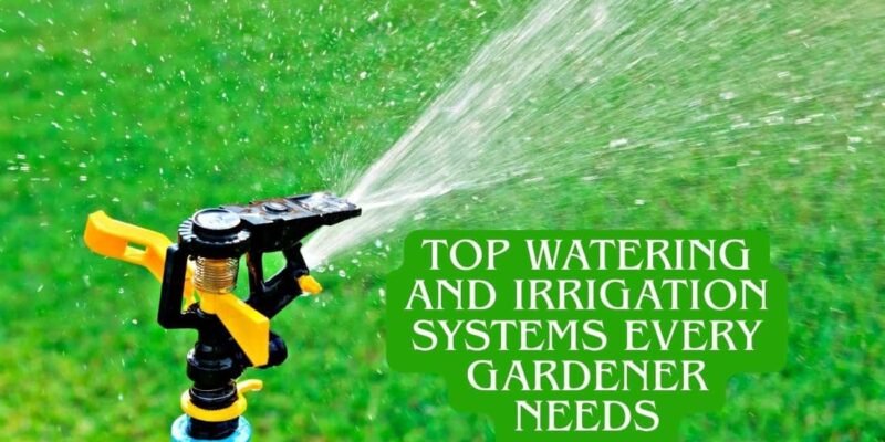 Top Watering and Irrigation Systems Every Gardener Needs