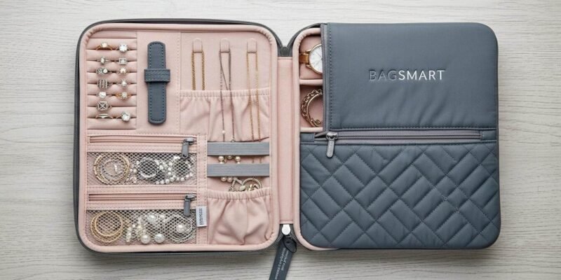 Why BAGSMART’s Jewelry Organizer Case Solves Every Packing Problem