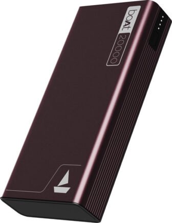 boAt 20000 mAh 22.5 W Power Bank(Burgundy, Lithium Polymer, Fast Charging, Quick...
