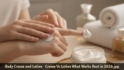 Body Cream Vs Lotion What Works Best in 2026?