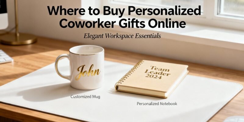 Where to Buy Personalized Gifts for Coworkers Online