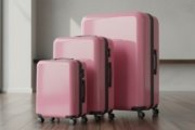 3 Piece Luggage Set Pink: TikTok Is Obsessed With