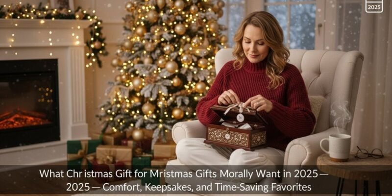 Christmas Gifts Moms Really Want in 2025 Comfort, Keepsakes, and Time-Saving Favorites