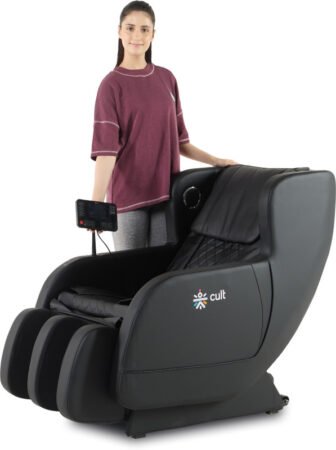 Cult Bliss Black For Full Body Massage With Zero Gravity, AI Voice...