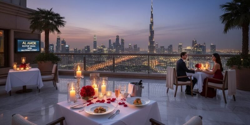 Dubai’s Most Romantic Valentine Dinners for 2026
