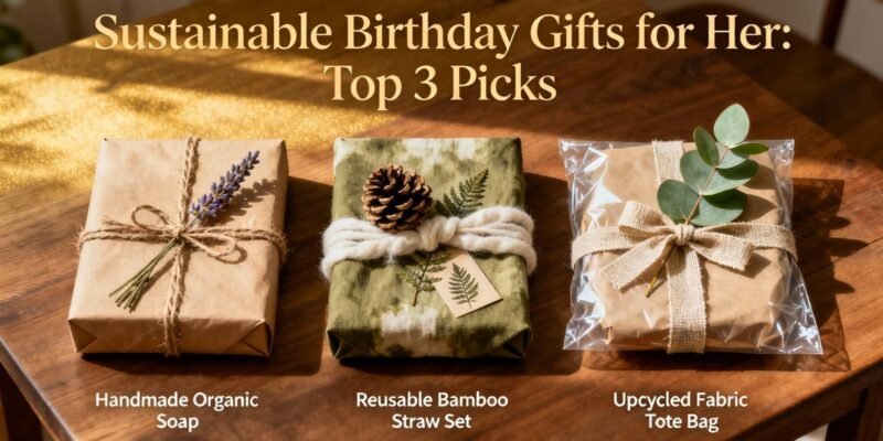 Sustainable Birthday Gifts for Her Top 3 Picks
