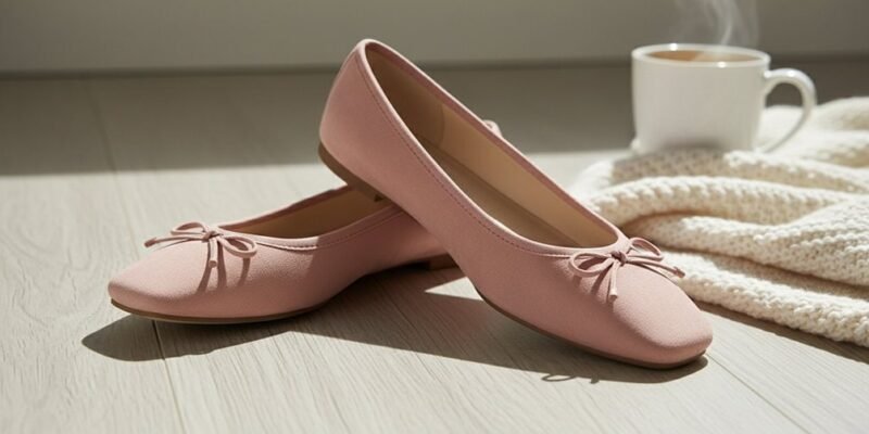Chic Comfort: Womens Square Toe Ballet Flats for Everyday Wear