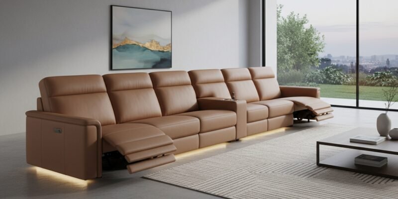 The Best Extra Long Power Reclining Sofas for Wall-Hugging Comfort
